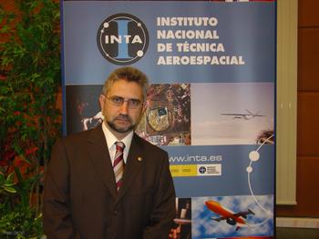 Francisco Muñoz Sanz, director del departamento de Programas Aeronáuticos del Inta.