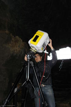 Trabajo de reconstrucción en tres dimensiones de la Cueva del Pindal.