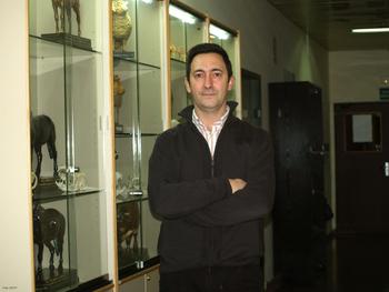 José Carral, investigador del Departamento de Producción Animal de la Universidad de León.