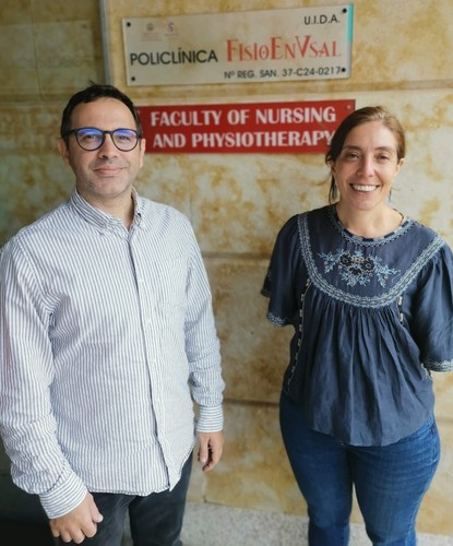 José Ignacio Recio Rodríguez y Susana González Manzano, profesores de la Facultad de Enfermería y Fisioterapia de la USAL e investigadores del IBSAL.