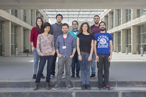 Grupo de investigación en Neurobiotecnología de la UJI. FOTO: Damián Llorens. 