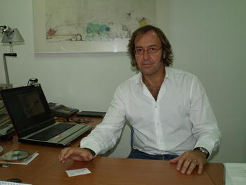 Primitivo Málaga, director comercial de la empresa de biomasa Gebio