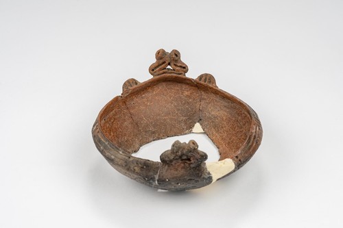 Vasija realizada entre el 1200-1500 d.C en la actual República Dominicana, 