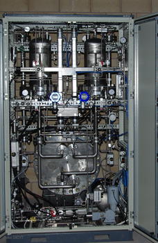 Imagen del electrolizador.