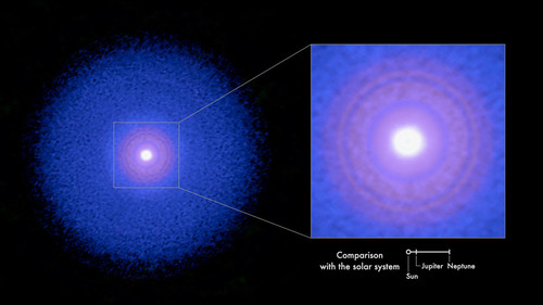 Observación del disco protoplanetario alrededor de TW Hydrae./T. Yoshida, T. Tsukagoshi, et al. – ALMA (ESO/NAOJ/NRAO)
