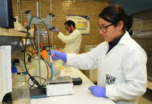 Integrantes de los departamentos de Química Orgánica y de Ingeniería Química de la Facultad de Química desarrollaron una molécula útil para la explotación de yacimientos petroleros/UNAM