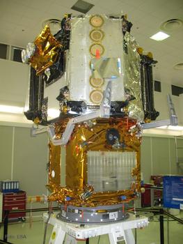 El satélite SMOS, las instalaciones de 'Thales Alenia Space'.