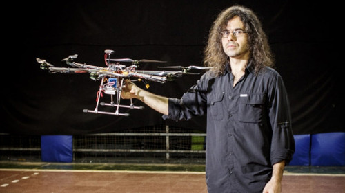 Diseñan drones adaptados a la Patagonia. Foto: Argentina Investiga.
