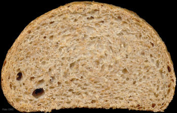 Muestra del pan desarrollado por el equipo del CSIC.