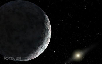 La masa del planeta descubierto es de tres a cuatro veces mayor que la Tierra.