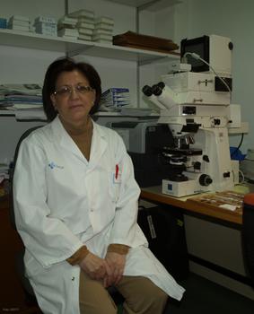 María Dolores Ludeña, investigadora del Hospital Universitario de Salamanca.