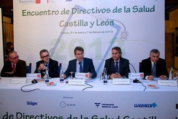 Encuentro de directivos de la salud de Castilla y León celebrada en Zamora.