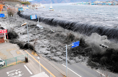 El tsunami de 2011 en Japón evidenció la debilidad de algunos modelos de gestión del riesgo. Foto: www.majiroxnews.com.