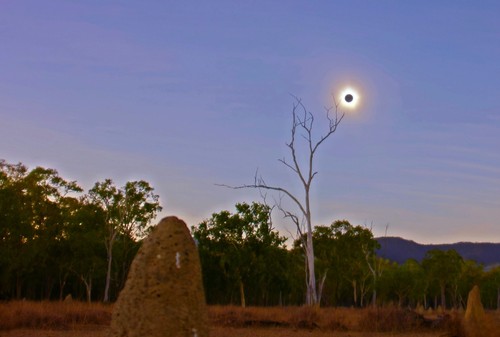 Eclipse de Sol en Australia en 2012. Foto: OSAE.