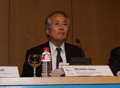 Maszatala Inoue, rector del Instituto Tecnológico de Osaka.