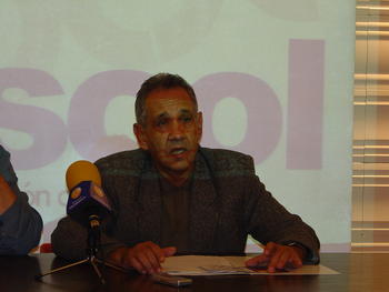 Francisco Sarro, durante la presentación de las jornadas