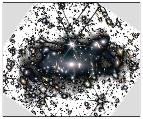 Luz intracluster del cluster SMACS-J0723.3-7327./NASA, ESA, CSA, STScI.