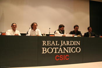Presentación del proyecto de la Fundación Tormes-EB en Aranjuez a cargo de Raúl de Tapia.