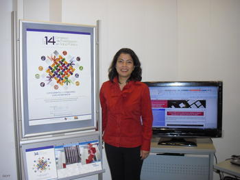 Luz Myriam Reynales, editora del trabajo.