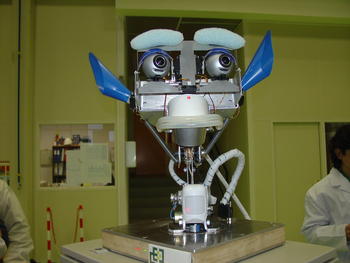 Uno de los robots diseñados por Cartif similar al que hay en el Museo de la Ciencia