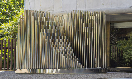 Escultura “Órgano” de Eusebio Sempere. Crédito: Dolores Iglesias, Fundación Juan March.