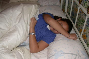 Una persona durmiendo (Foto: MEC)