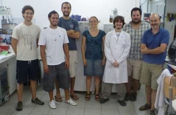 equipo de investigación que dirige el doctor Javier Palatnik en el IBR-Conicet.