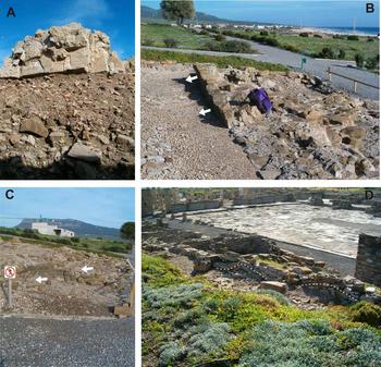  Fotografías de las ruinas arqueológicas de Baelo Claudia, en Cádiz, el primer 'laboratorio natural' del proyecto.