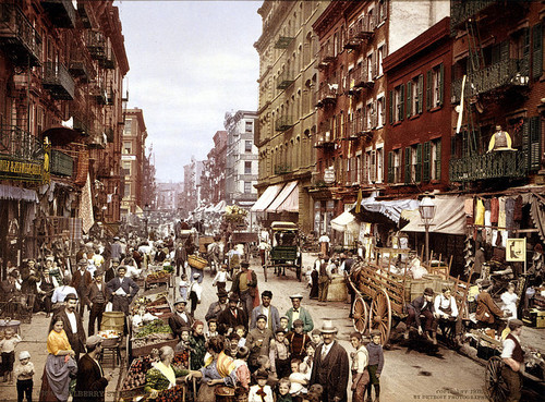 Little Italy en Nueva York, año 1900. / Wikipedia 