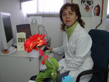 Marina Gordaliza, en su despacho