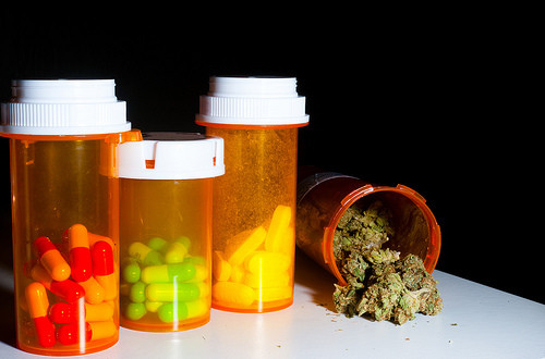 Fármacos a partir de cannabis.