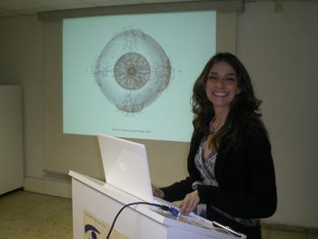 La oftalmóloga Paola de la Parra.