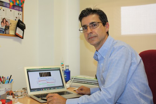 Víctor Sánchez, investigador de la Universidad Politécnica de Valencia. Foto: UPV.