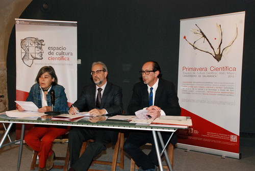 Presentación de la Primavera Científica de la Universidad de Salamanca. Foto: USAL.