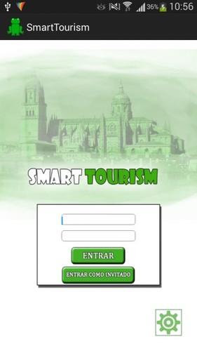 Aplicación  Smart Tourism. Imagen: UPSA.