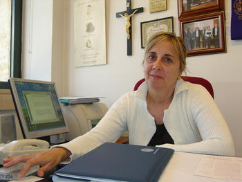 María Dolores Calvo, profesora de la Escuela de Enfermería y Fisioterapia de la Universidad de Salamanca