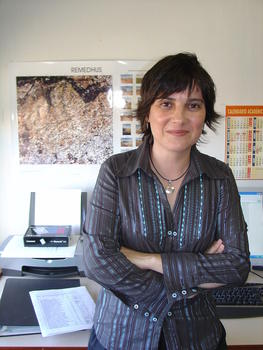 Nilda Sánchez, profesora del Departamento de Ingeniería Cartográfica y del Terreno