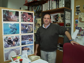 Miguel Lizana, profesor del área de Zoología de la Universidad de Salamanca
