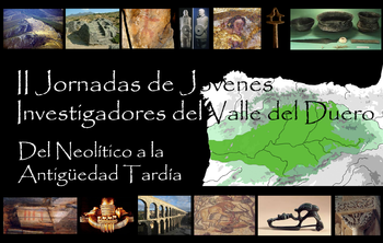 Cartel del congreso de jóvenes arqueólogos.