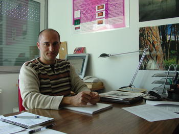 El profesor de Entomología y Patología Forestal, Julio Díez Casero