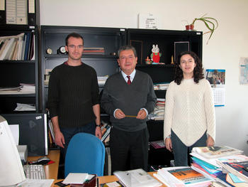 Equipo de investigación del Departamento de Física General y de la Atmósfera de la Universidad de Salamanca