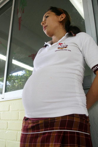 Joven embarazada. Foto: Agencia ID.