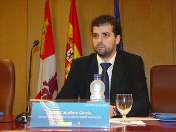 Víctor Caballero, responsable de Unifor del CRMF de Salamanca.