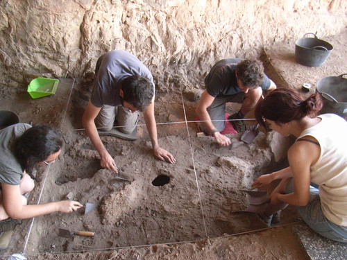 Excavación en La Romana. Foto: UA.
