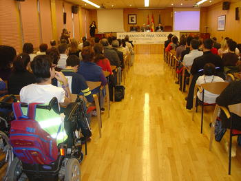 Jornada de discapacidad y TICs en el CRMF de Salamanca.
