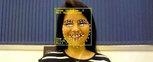 Tecnología de reconocimiento facial para monitorear comportamientos humanos.