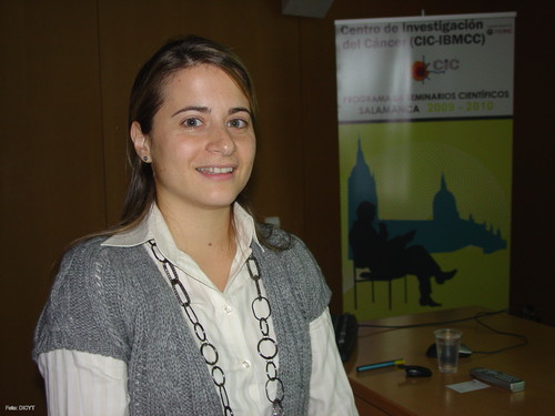 Carolina Vicente Dueñas, científica del Centro de Investigación del Cáncer de Salamanca.