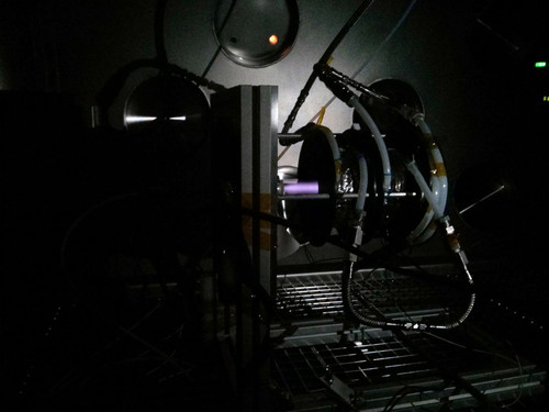 Motor de plasma. Foto: UC3M.