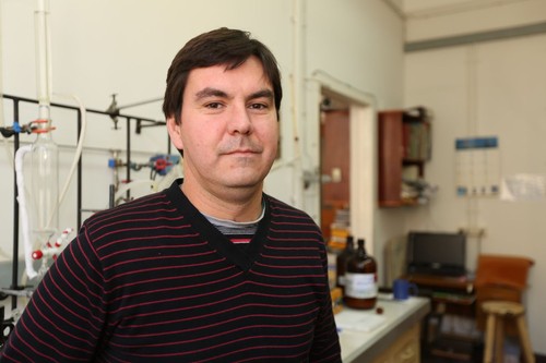 Franz Thomet Isla, académico del Departamento de Química de la USM. FOTO: USM.