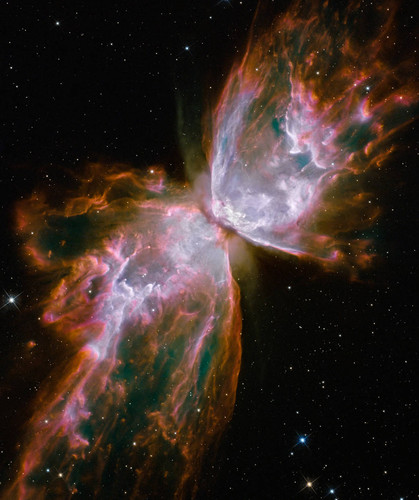 Nebulosa del Insecto. (NASA/ESA/Hubble).